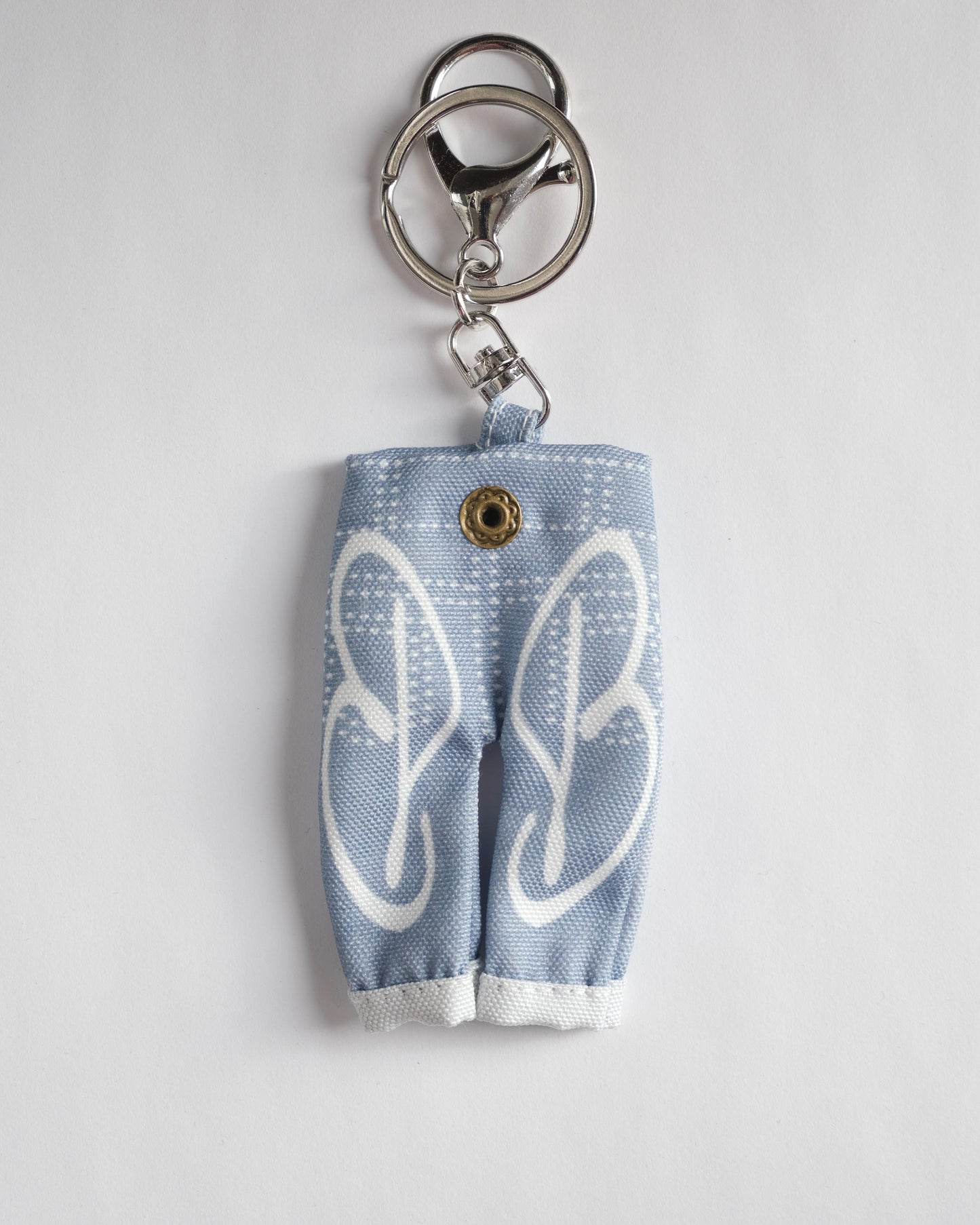 Mini Denim Keychain (Air Tag Holder)