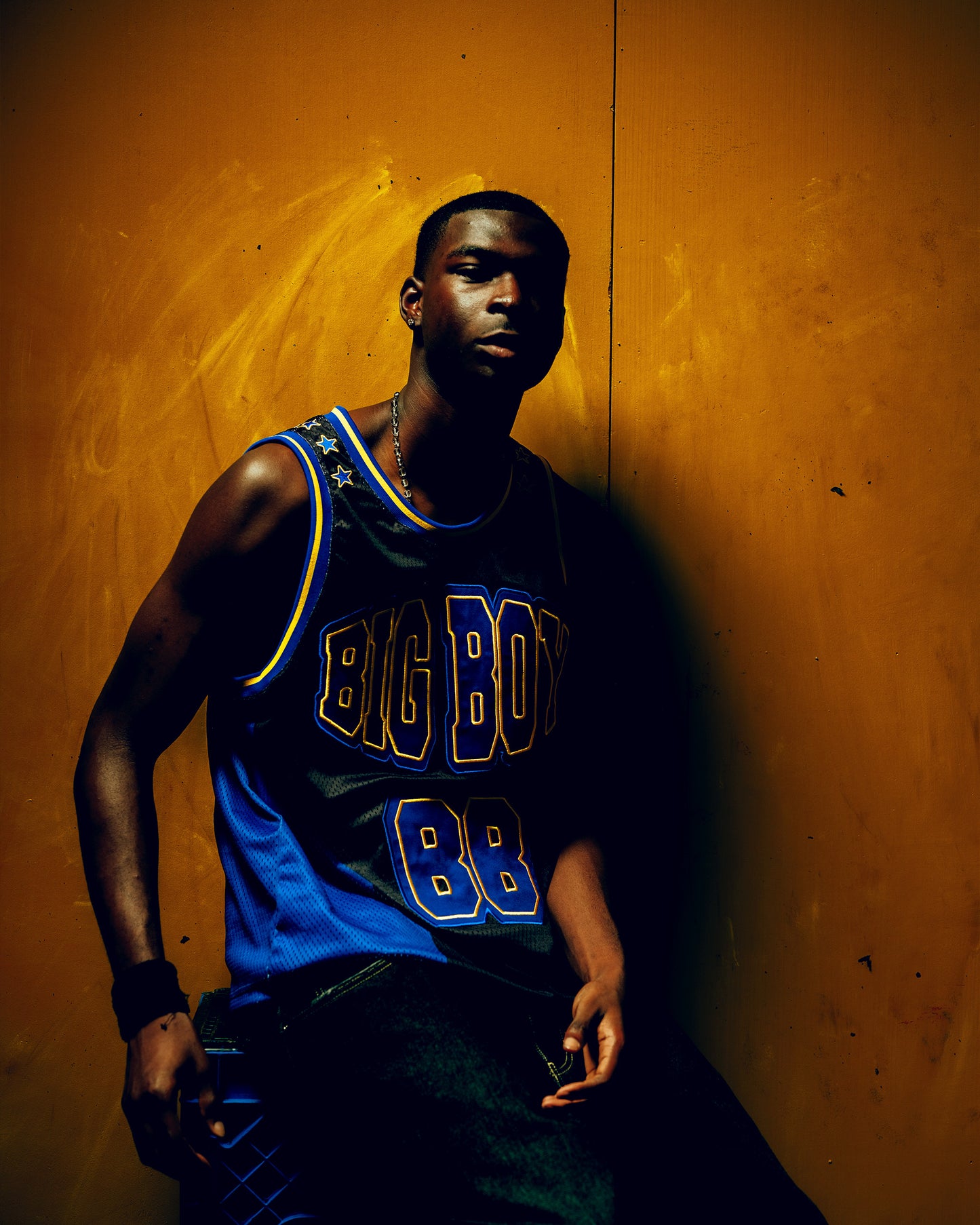 BALL JERSEY - BLUE/BLACK