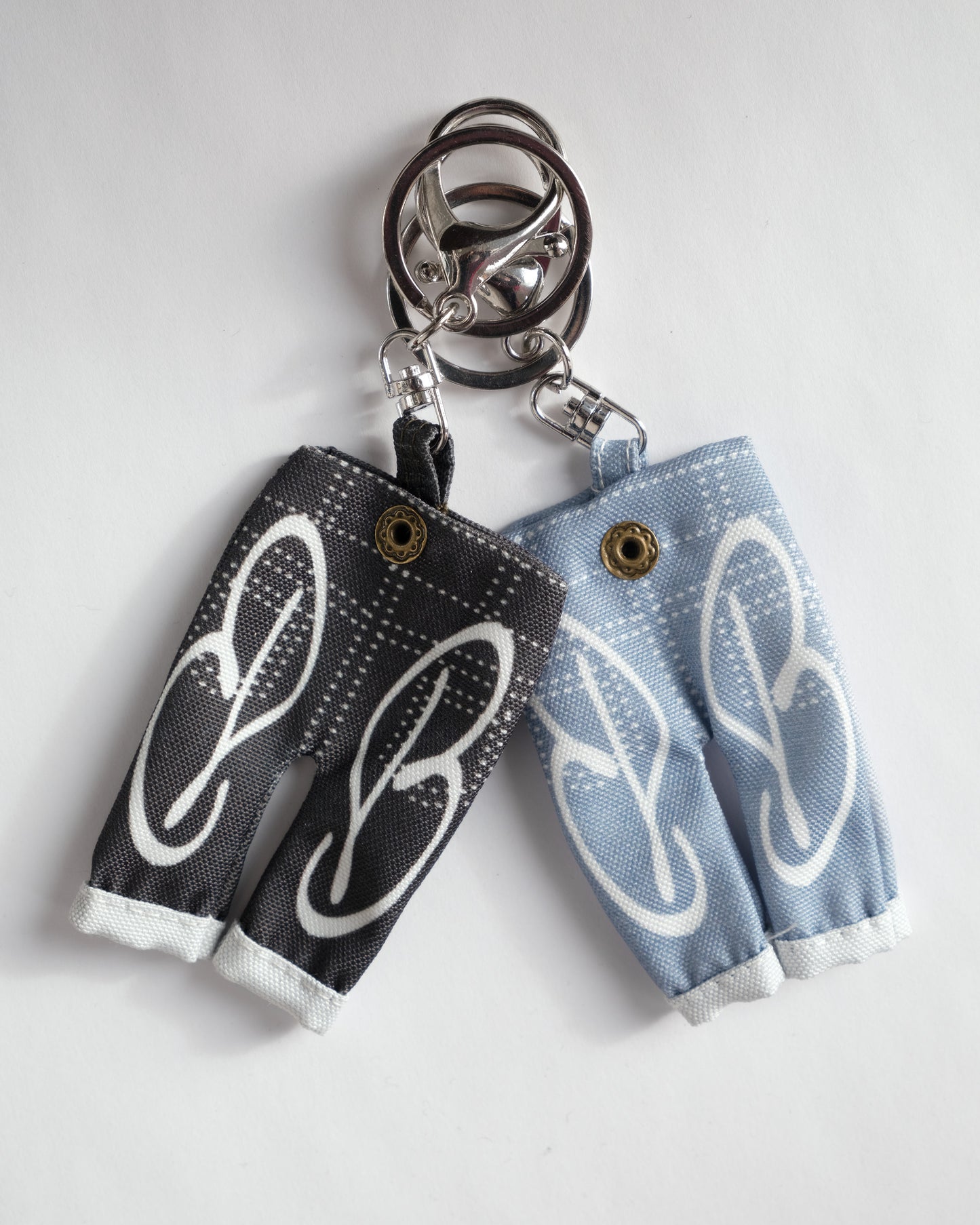 Mini Denim Keychain (Air Tag Holder)