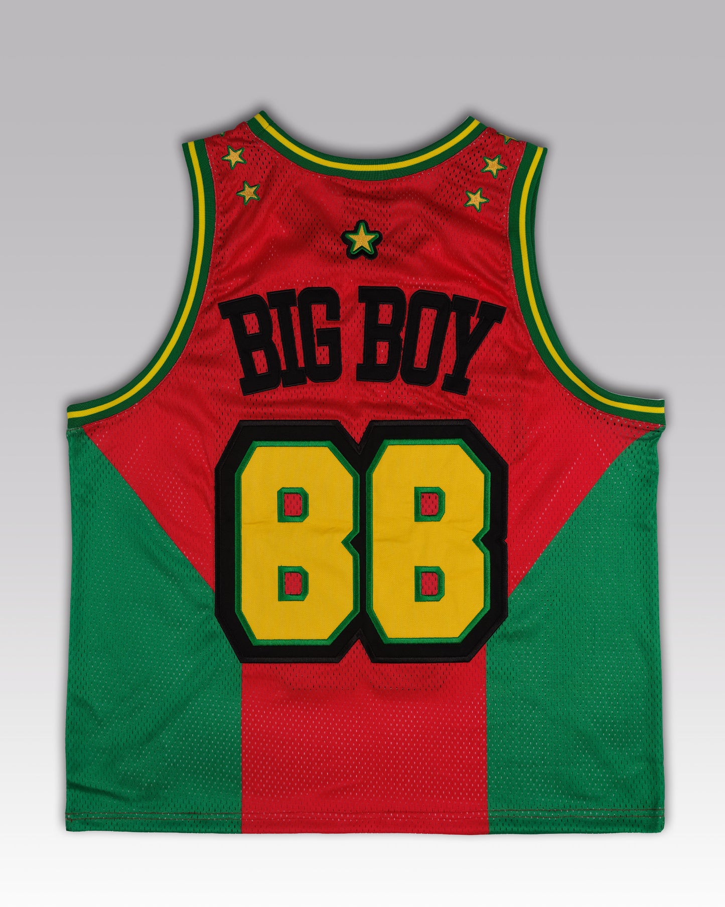 BALL JERSEY - RED/GREEN