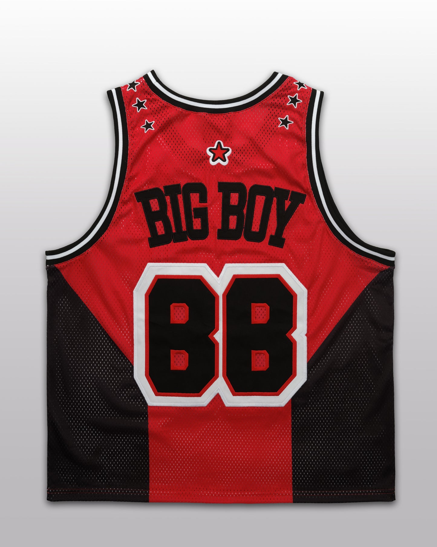 BALL JERSEY - RED/BLACK