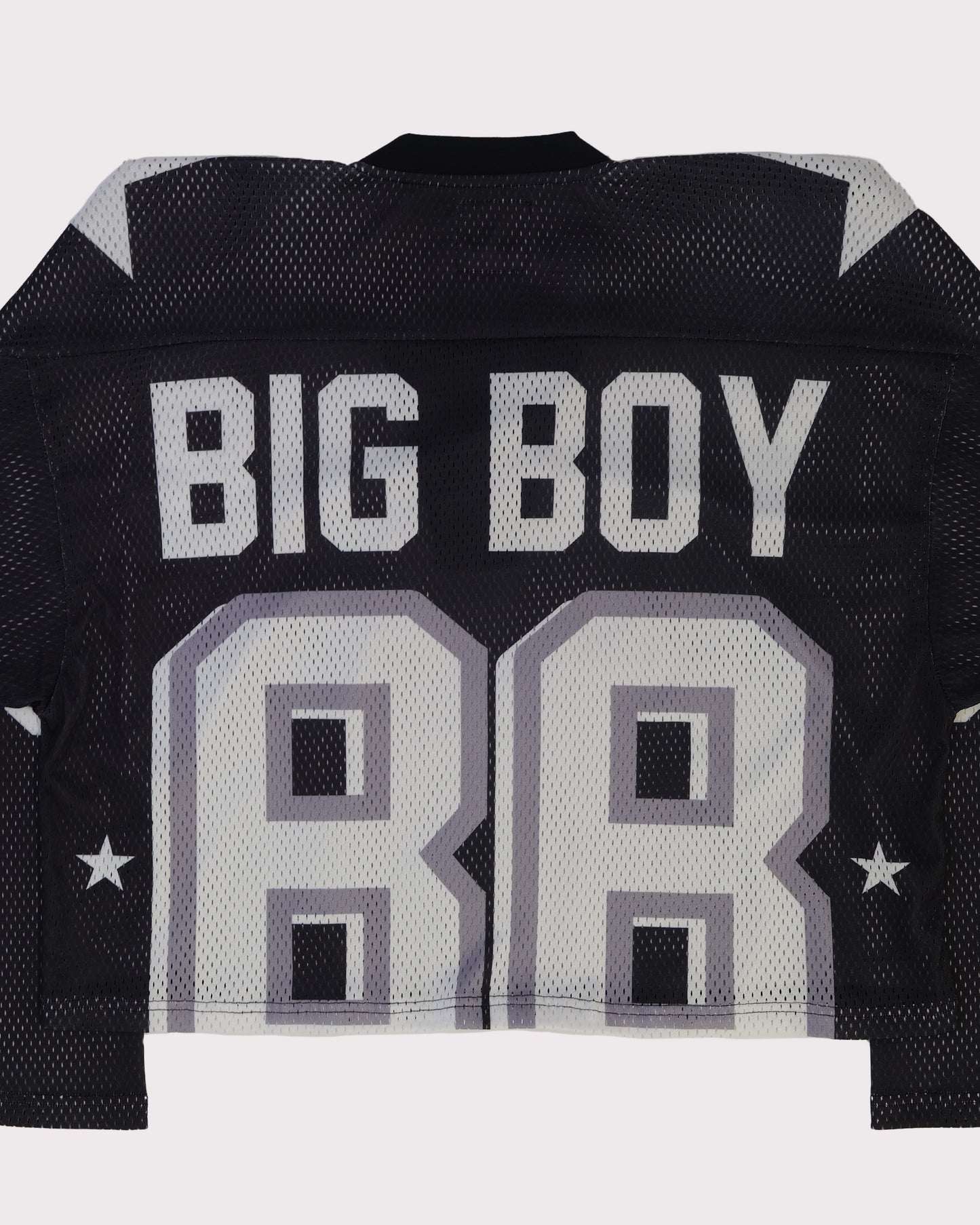 Cropped Jersey - BLACK