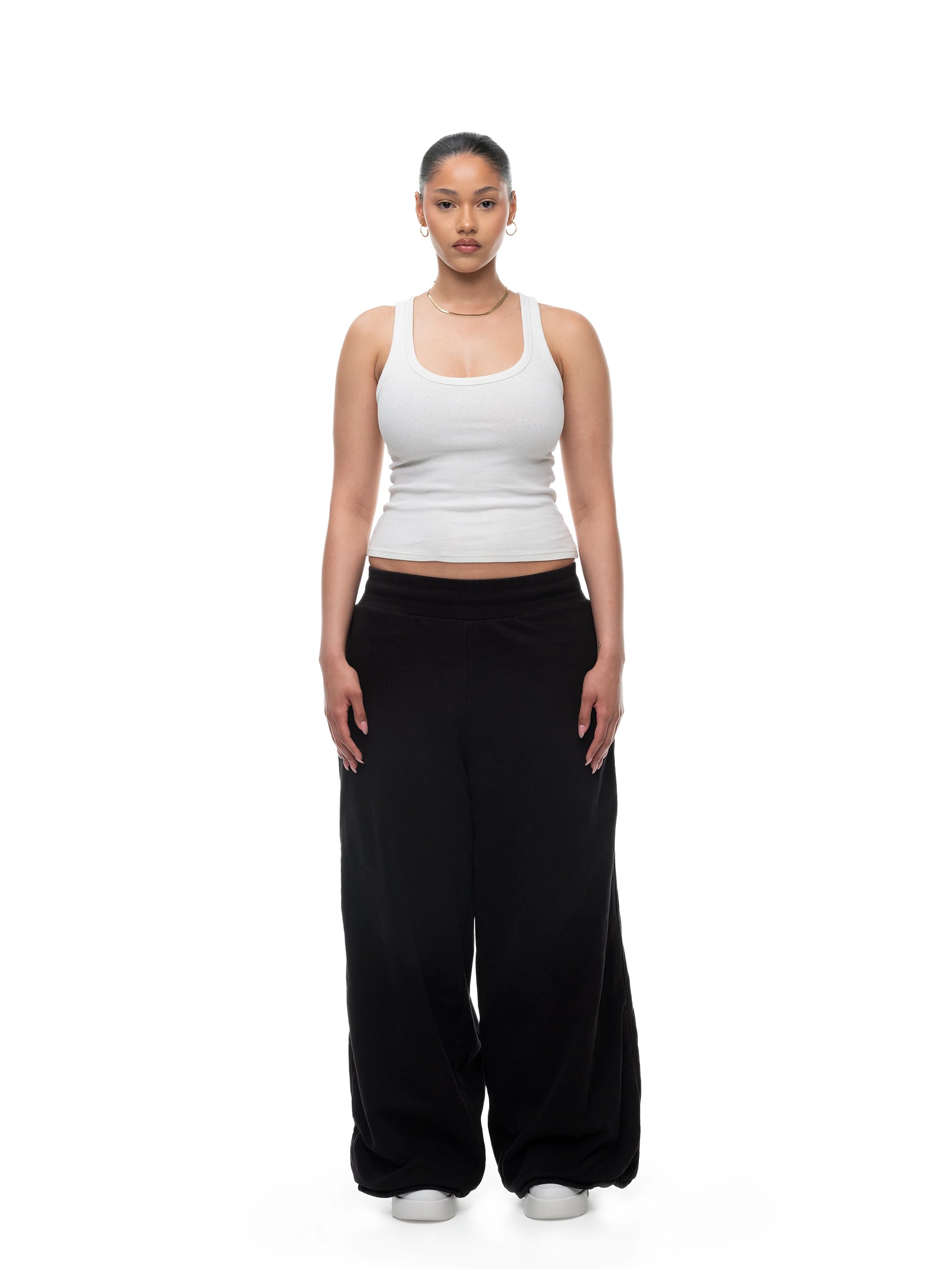 HEAVY DOUBLE LAYERED SWEAT-PANTS