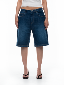 BLUE DENIM SHORTS