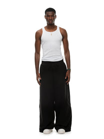 HEAVY DOUBLE LAYERED SWEAT-PANTS