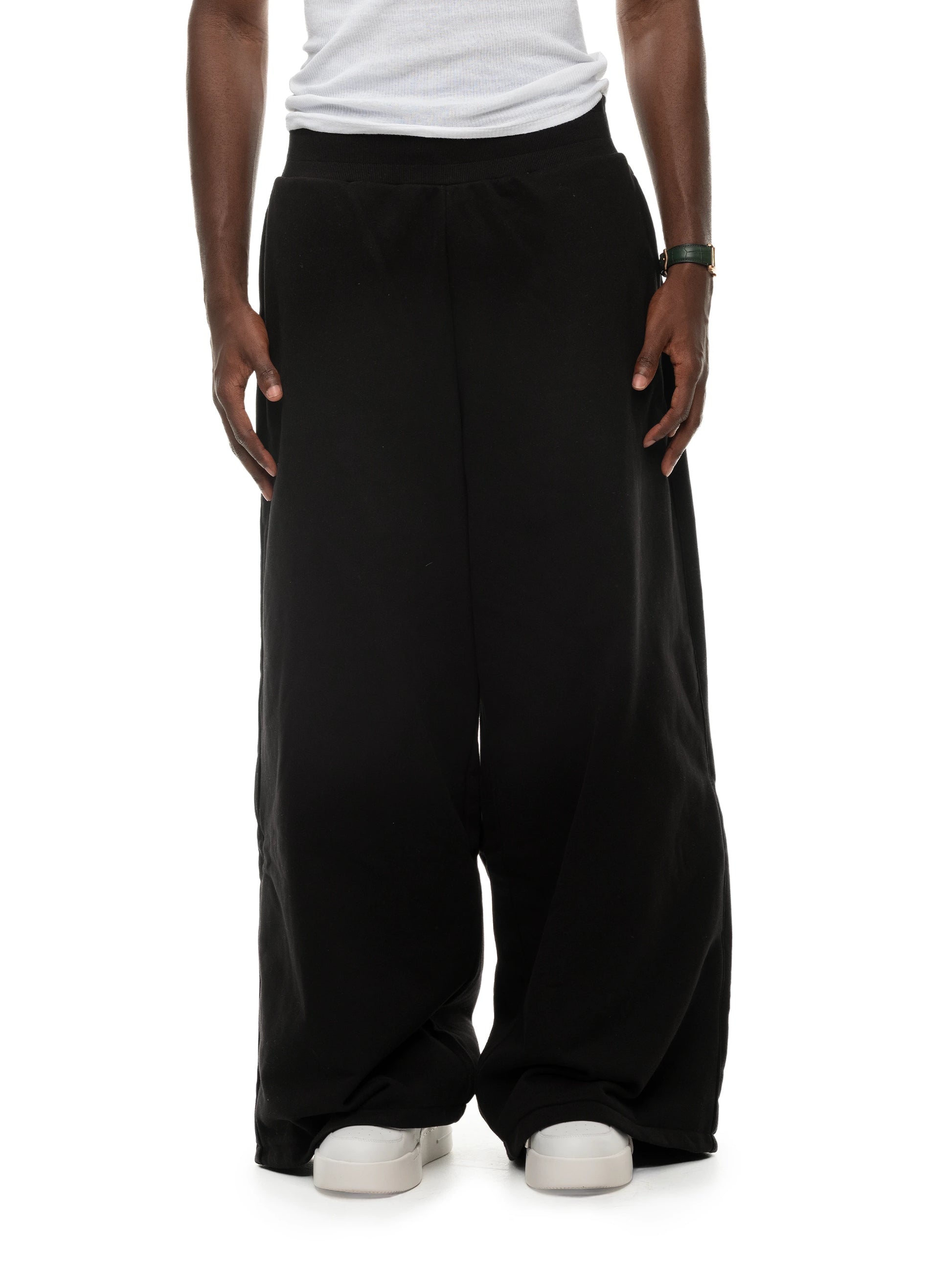 HEAVY DOUBLE LAYERED SWEAT-PANTS