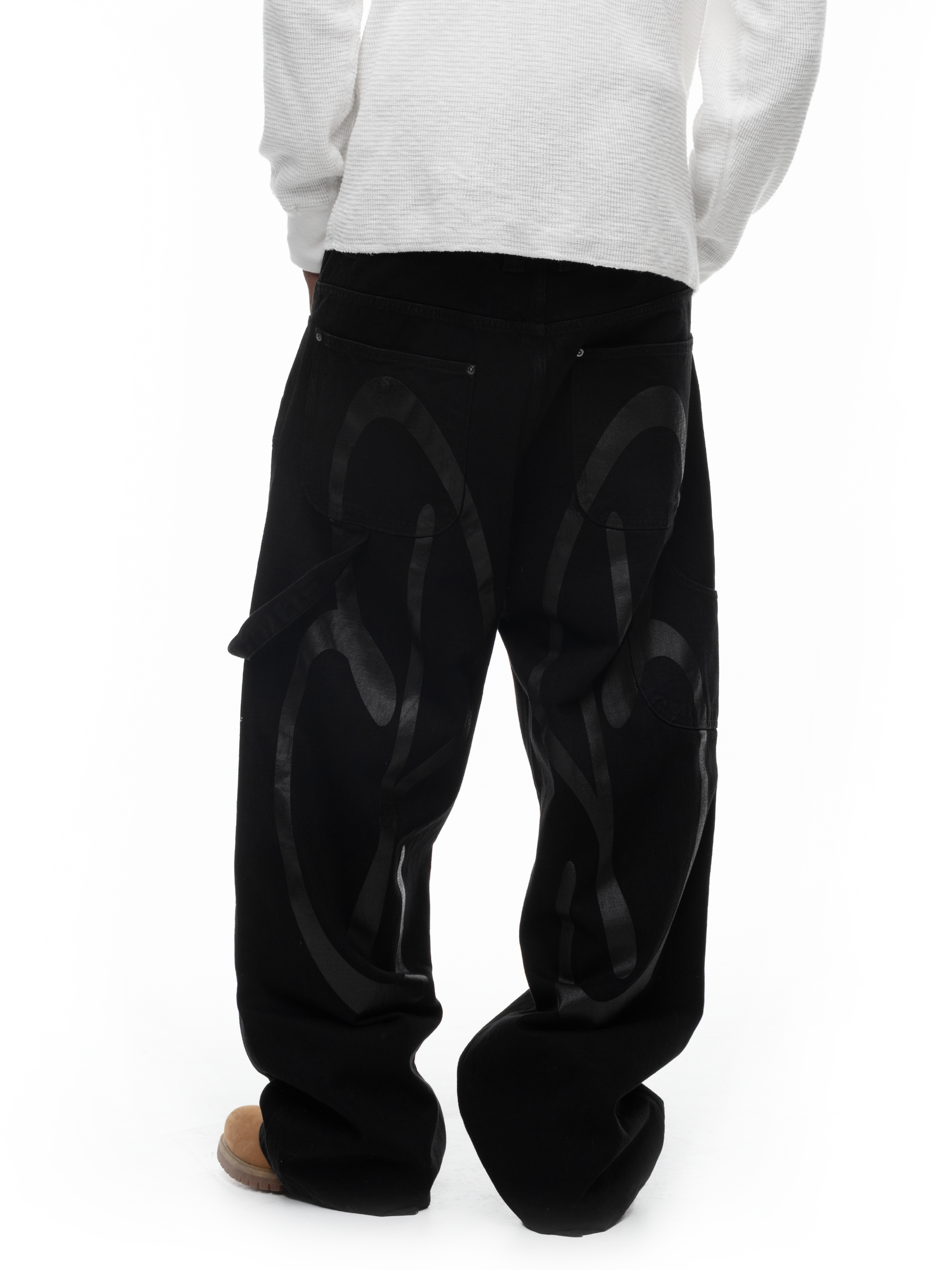 BUTTERFLY DENIM - BLACK OUT