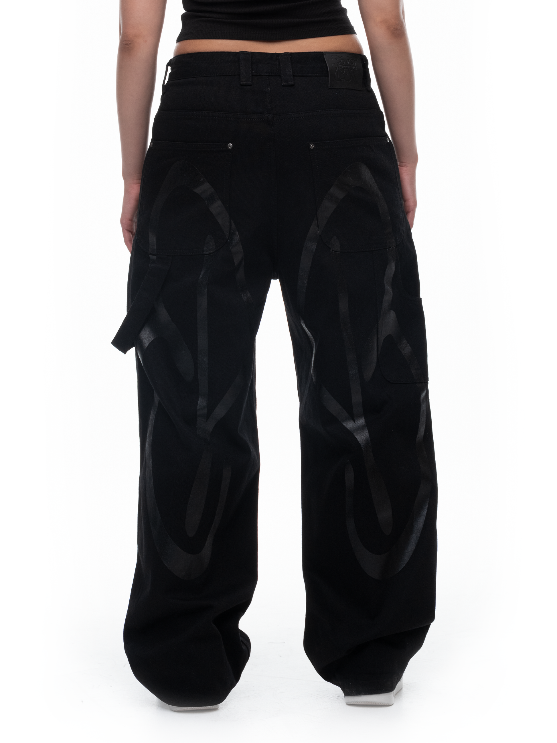 BUTTERFLY DENIM - BLACK OUT