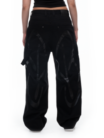 BUTTERFLY DENIM - BLACK OUT