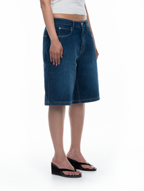 BLUE DENIM SHORTS