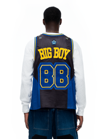 BALL JERSEY - BLUE/BLACK