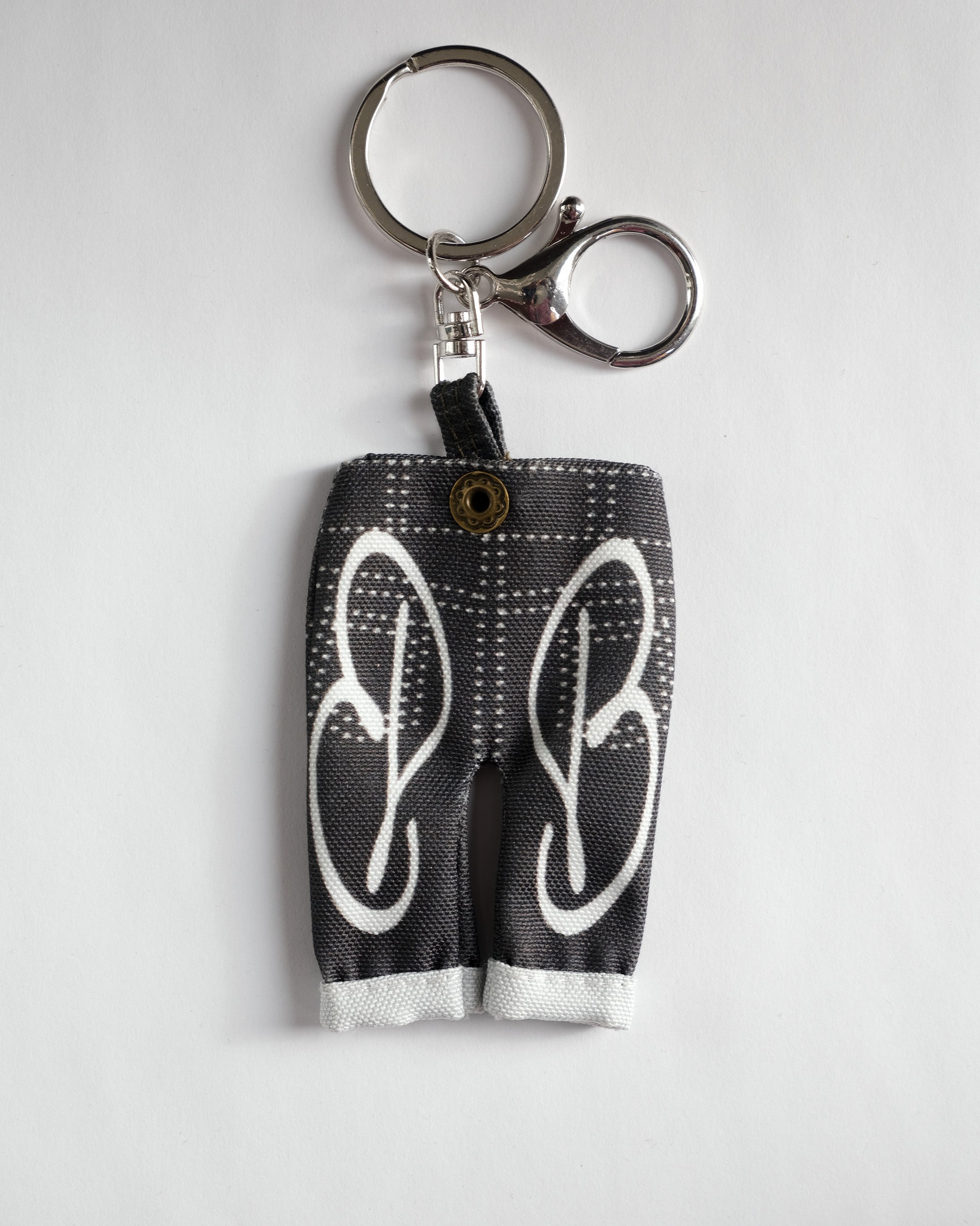 小物 b.b. Simon Denim Keychain Washed Indigo Supreme b.b. Simon Denim Keychain (SS25) - $68
