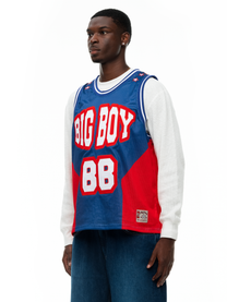 BALL JERSEY - BLUE/RED