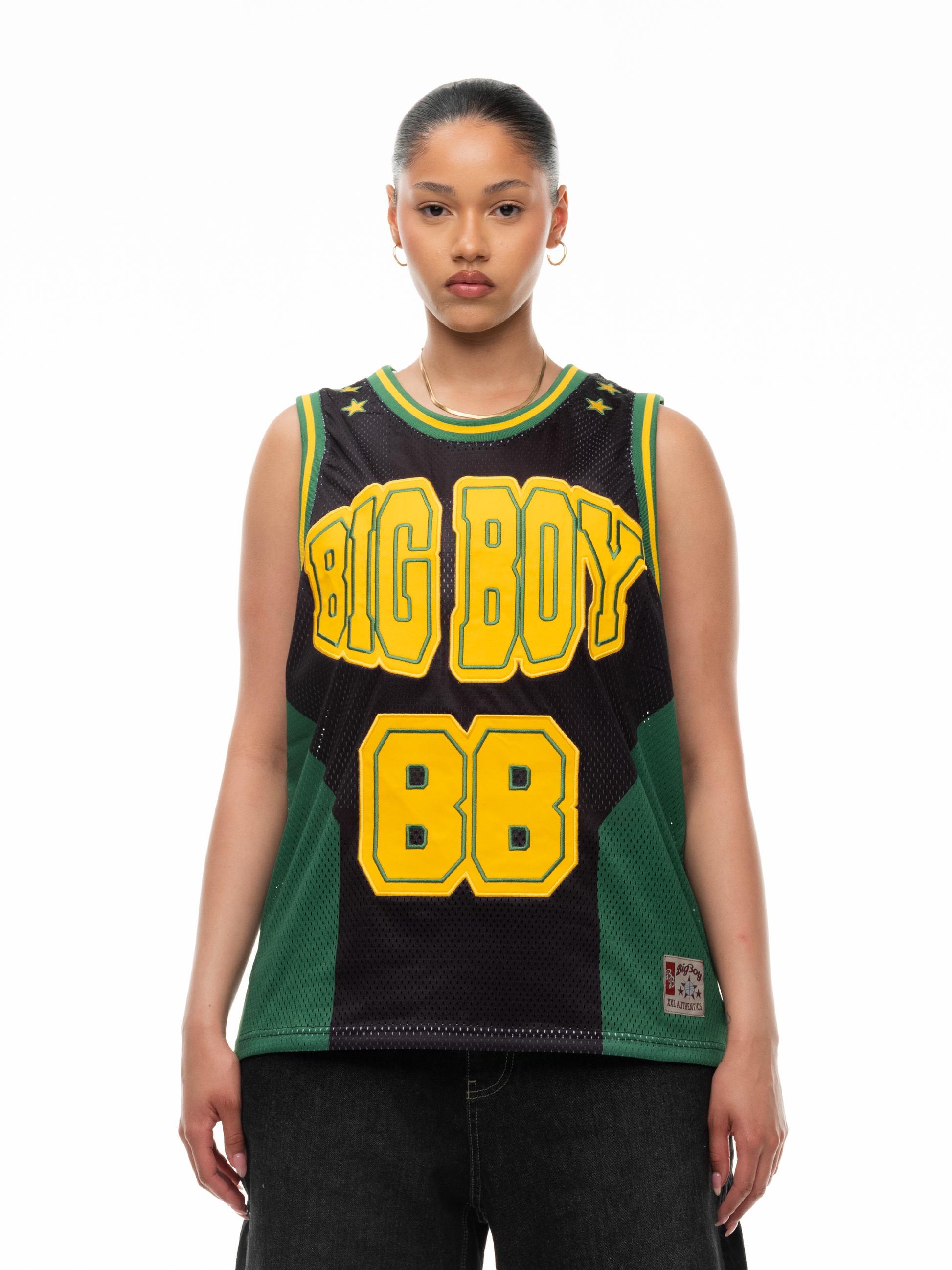 BALL JERSEY - GREEN/YELLOW