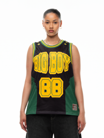 BALL JERSEY - GREEN/YELLOW