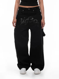 BUTTERFLY DENIM - BLACK OUT