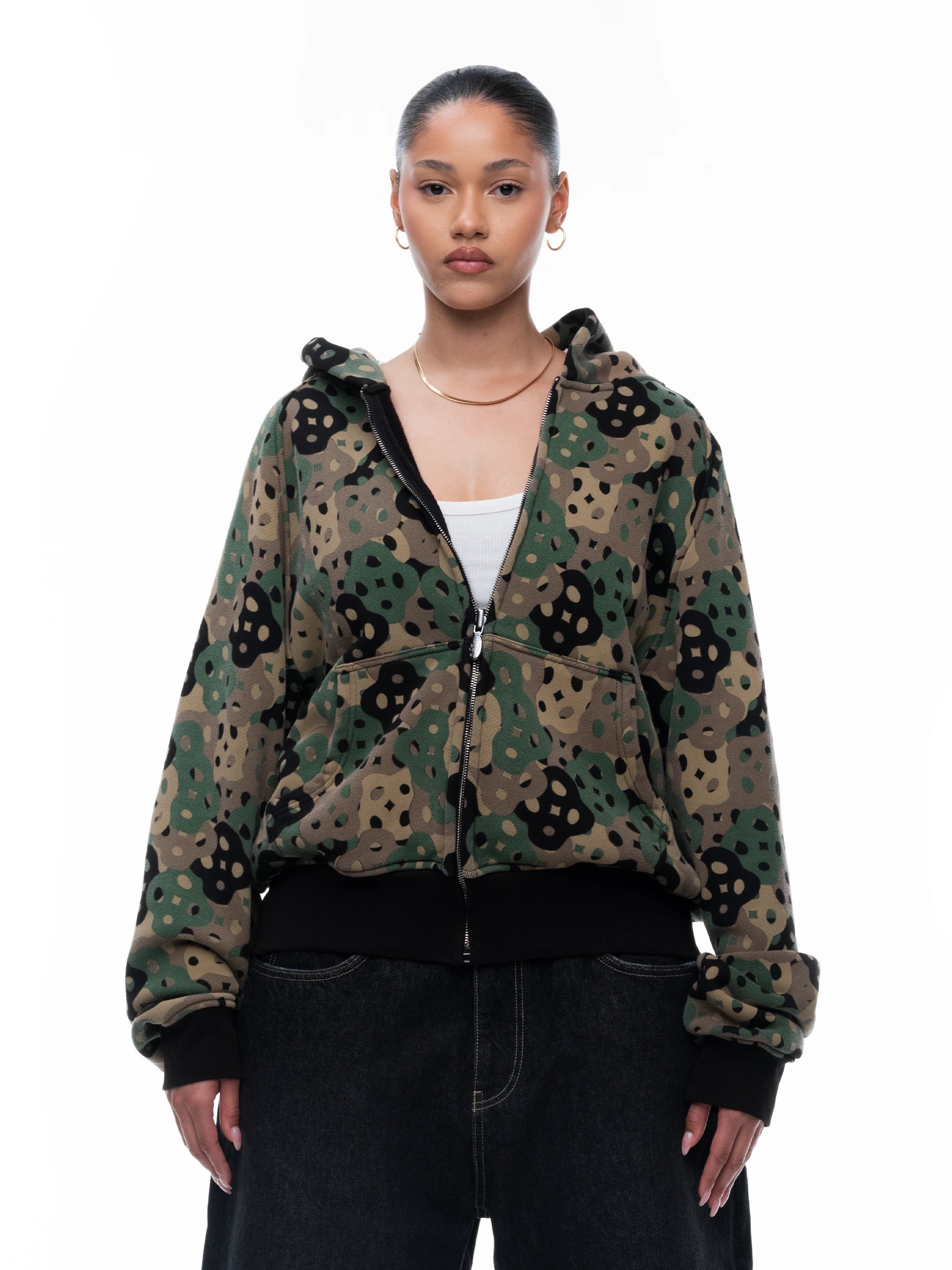 THINK-BIG CAMO ZIP UP