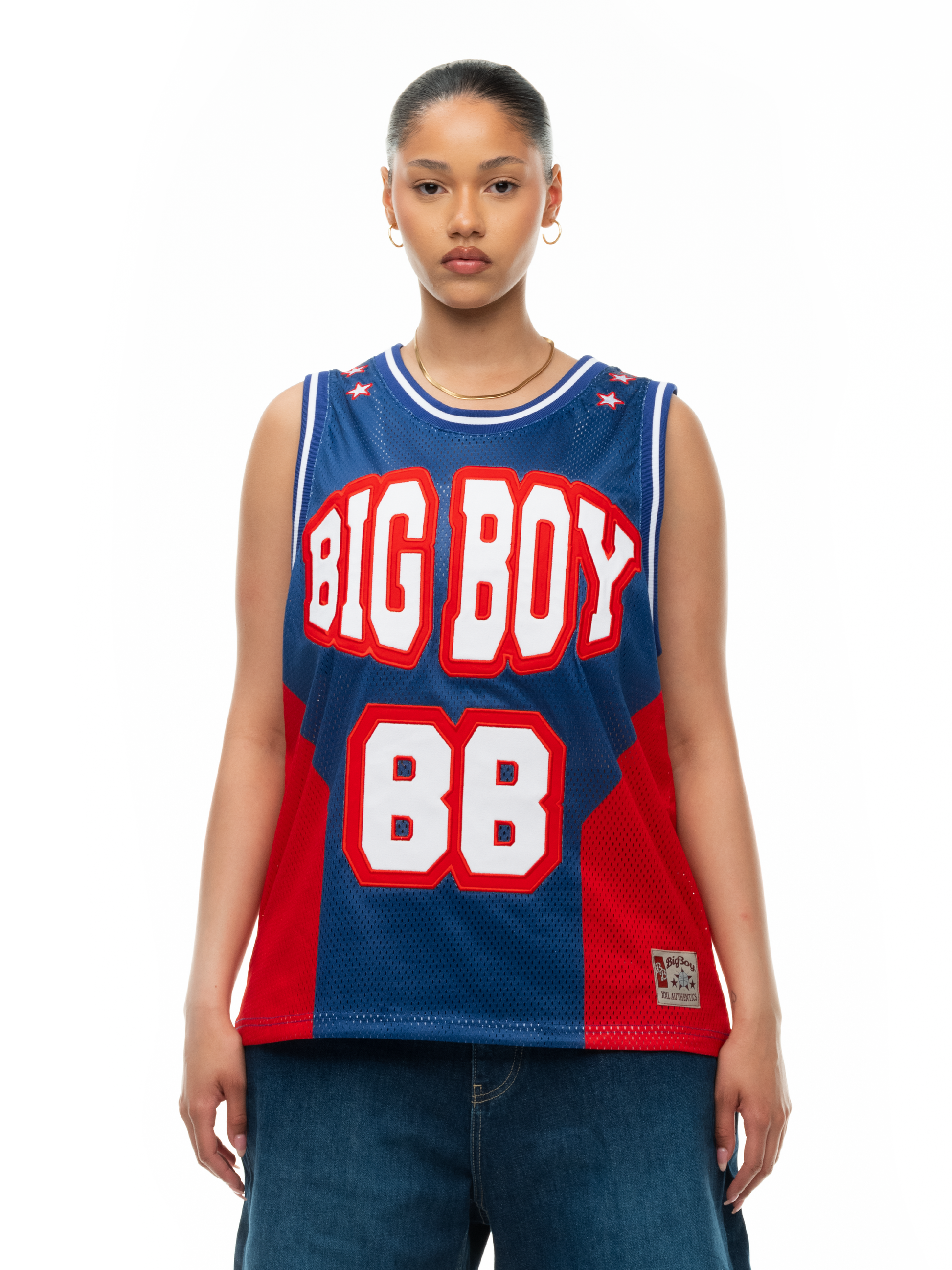 BALL JERSEY - BLUE/RED
