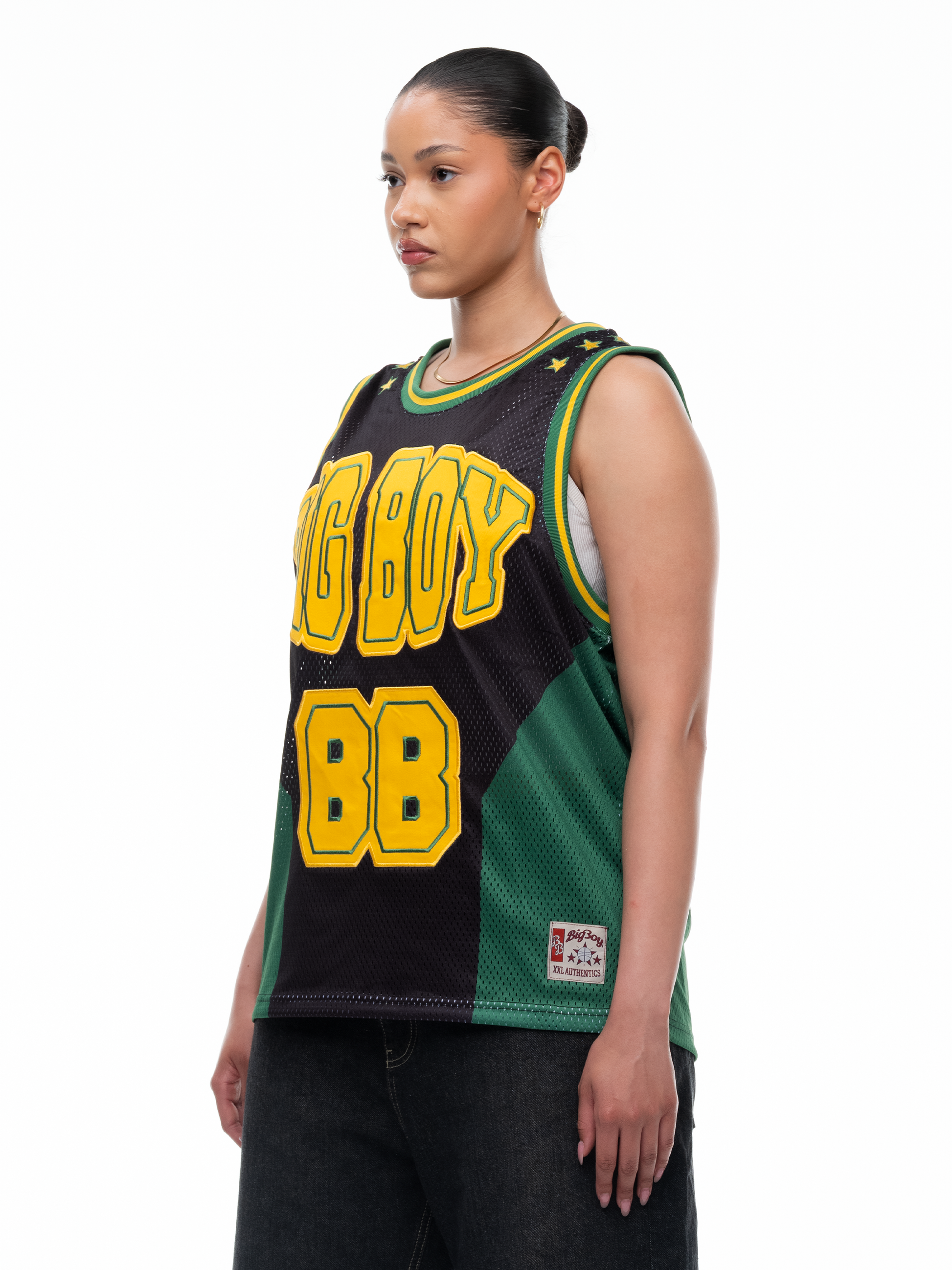 BALL JERSEY - GREEN/YELLOW