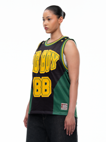 BALL JERSEY - GREEN/YELLOW