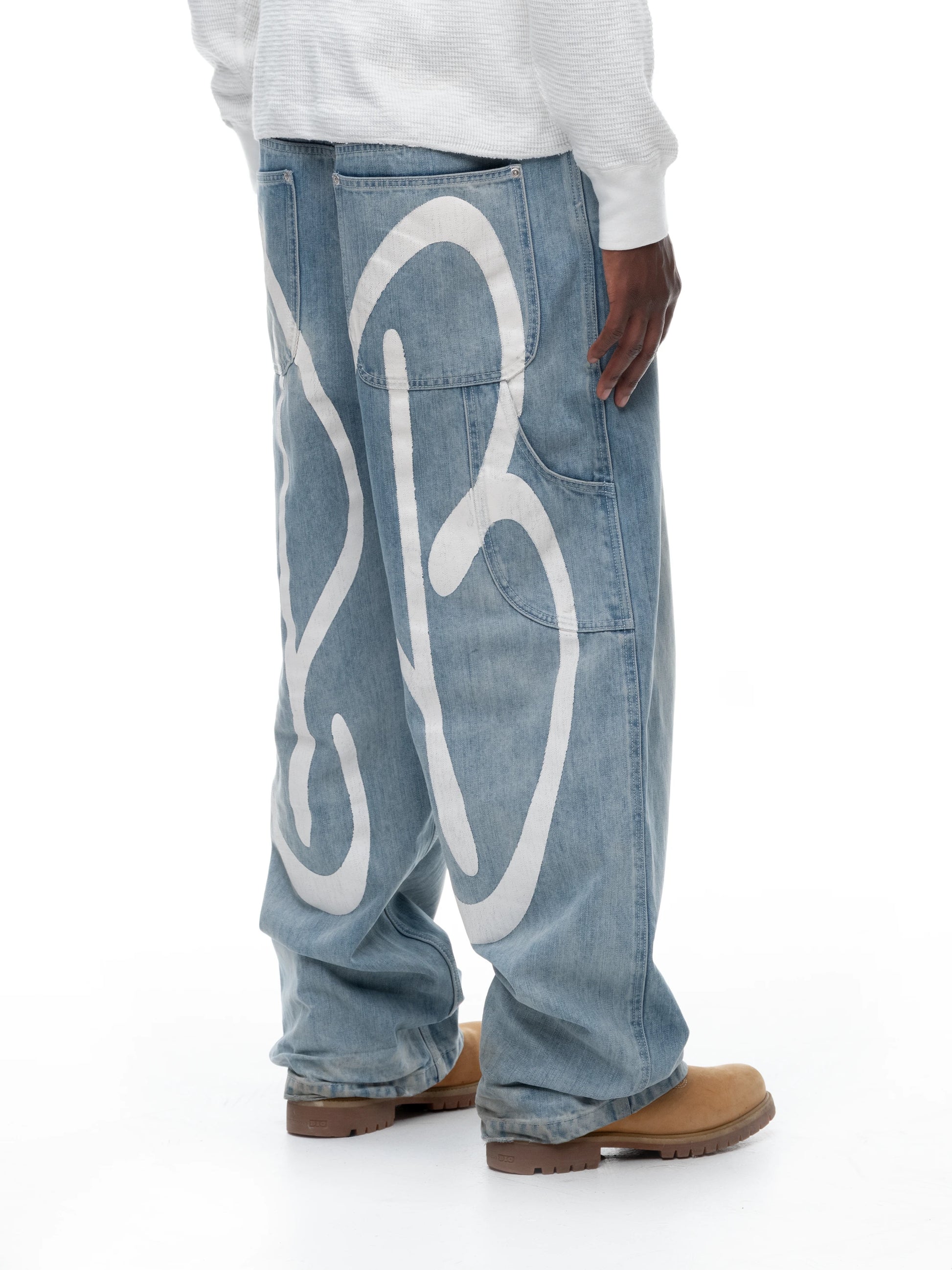 Butterfly Selvedge Denim - Blue