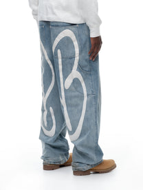 Butterfly Selvedge Denim - Blue