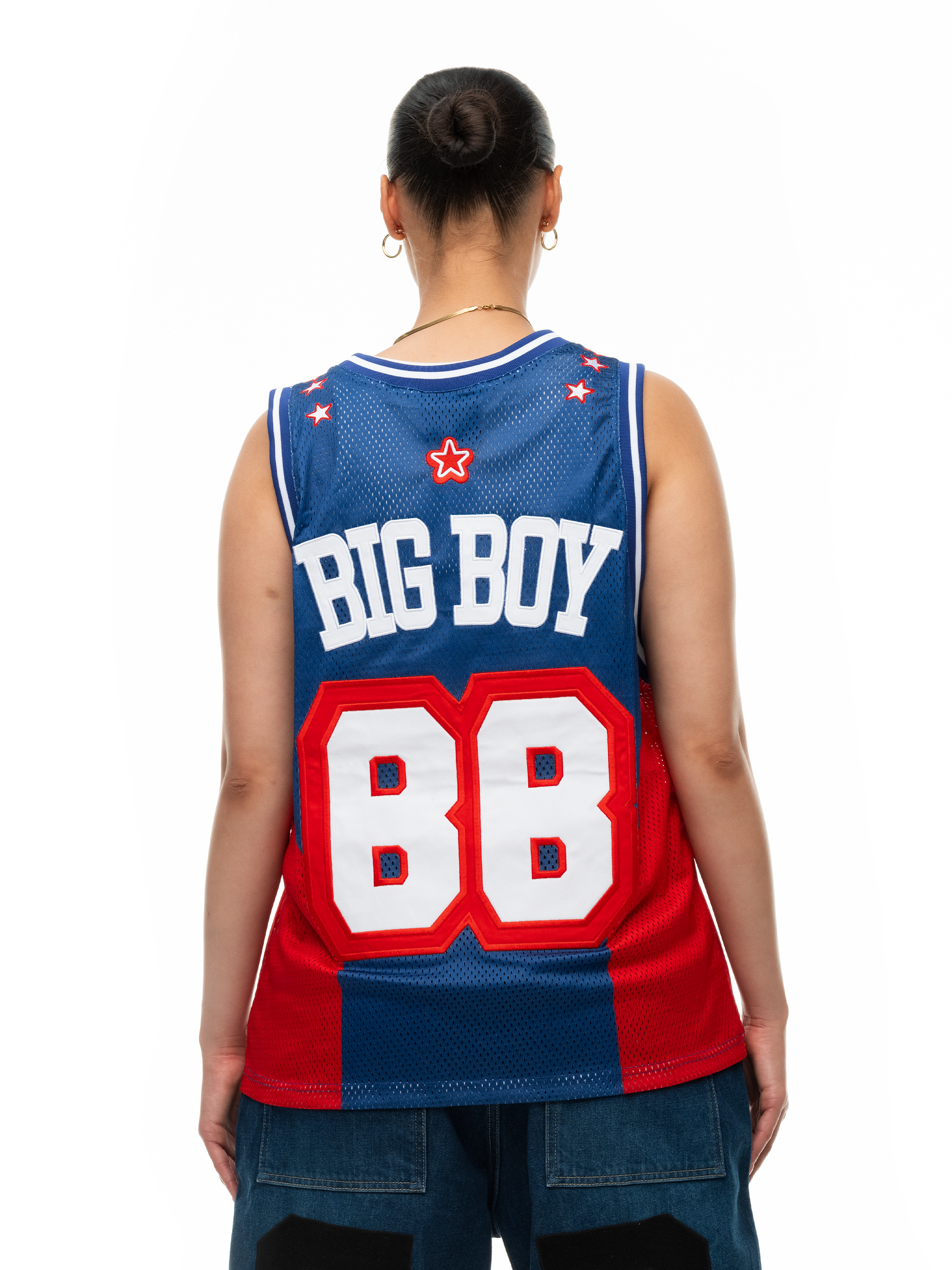 BALL JERSEY - BLUE/RED