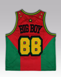 BALL JERSEY - RED/GREEN