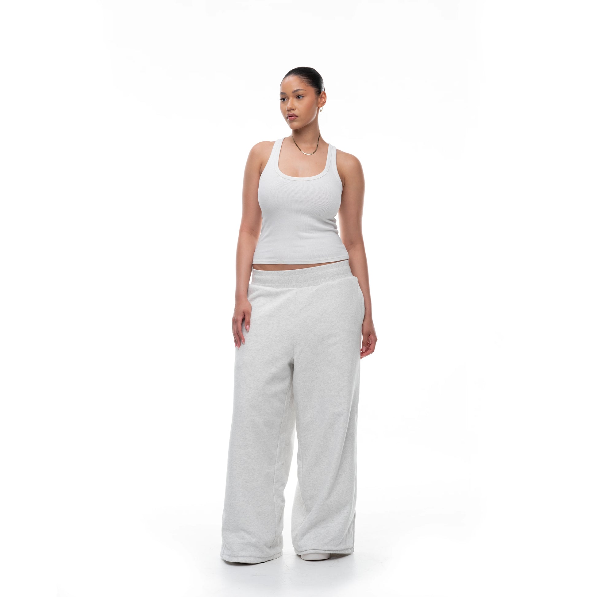 HEAVY DOUBLE LAYERED SWEAT-PANTS