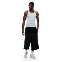 HEAVY DOUBLE LAYERED SWEATSHORTS
