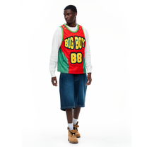BALL JERSEY - RED/GREEN
