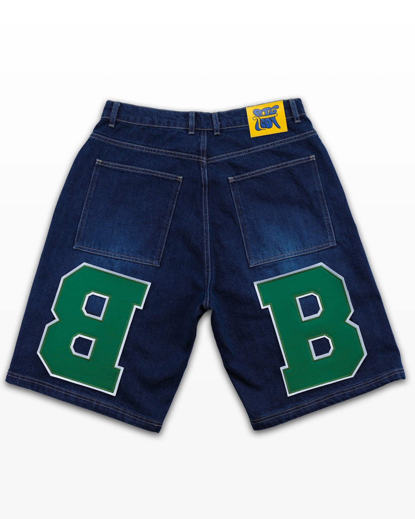 BLUE DENIM SHORTS