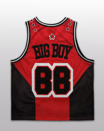 BALL JERSEY - RED/BLACK